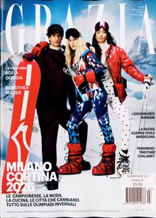 Grazia Italian Wkly Magazine NO 3 Order Online