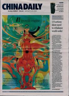 China Daily Europ Edit Magazine 16/01/2026 Order Online