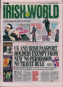 Irish World Magazine 24/01/2026 Order Online