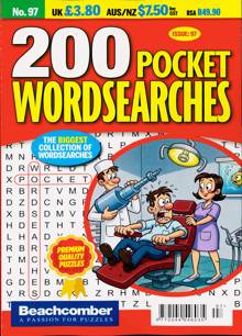 200 Pocket Wordsearches Magazine NO 97 Order Online