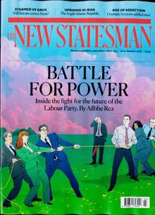 New Statesman Magazine 16/01/2026 Order Online