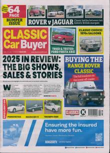 Classic Car Buyer Magazine Issue 31/12/2025