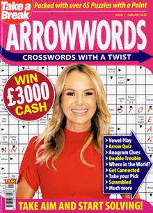 Take A Break Arrowwords Magazine Issue NO 1 