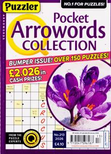 Puzzler Q Pock Arrowords C Magazine Issue NO 213