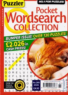 Puzzler Q Pock Wordsearch Magazine Issue NO 285