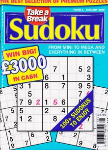 Take A Break Sudoku Magazine Issue NO 1