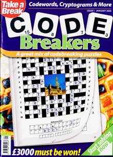 Take A Break Codebreakers Magazine Issue NO 1 