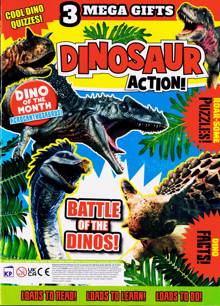 Dinosaur Action Magazine Issue NO 202