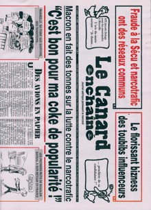 Le Canard Enchaine Magazine Issue NO5480