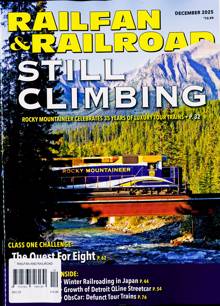 Railfan & Railroad Magazine DEC 25 Order Online