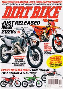Dirt Bike Mthly Magazine Issue DEC 25