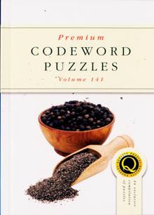 Premium Codeword Puzzles Magazine Issue NO 141