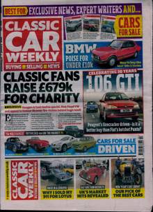 Classic Car Weekly Magazine Issue 07/01/2026