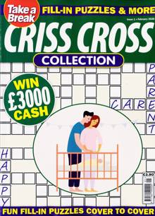 Take A Break Crisscross Collection Magazine Issue NO 1