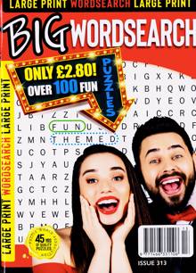 Big Wordsearch Magazine Issue NO 313