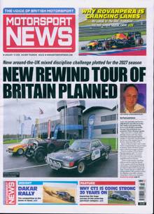 Motorsport News Magazine  Order Online