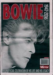 Bowie His Life His Legacy Magazine Issue ONE SHOT