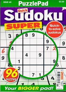 Puzzlelife Sudoku Super Magazine NO 60 Order Online