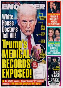 National Enquirer Magazine Issue 16/02/2026