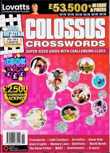 Lovatts Colossus Crossword Magazine NO 411 Order Online