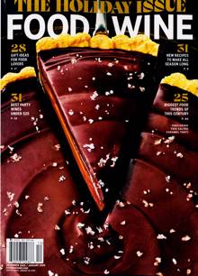 Food & Wine Usa Magazine Issue DEC/JAN26