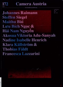 Camera Austria Magazine Issue NO172 
