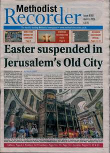 Methodist Recorder Magazine 03/04/2026 Order Online