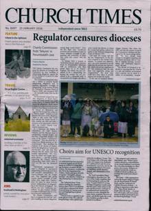 Church Times Magazine 23/01/2026 Order Online