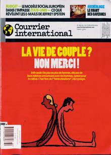 Courrier International Magazine Issue NO1832