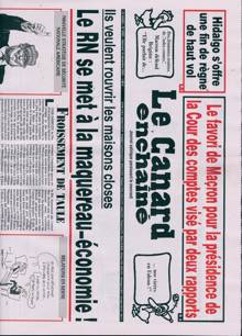 Le Canard Enchaine Magazine Issue NO5483