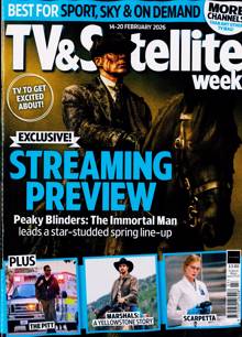 Tv And Satellite Week  Magazine 14/02/2026 Order Online