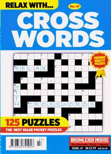 Relax With Crosswords Magazine Issue NO 47