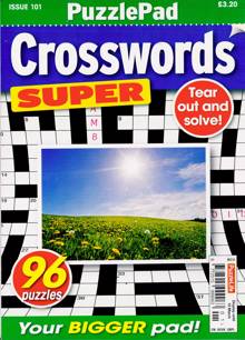 Puzzlelife Crossword Super Magazine NO 101 Order Online