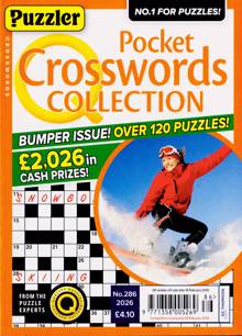 Puzzler Q Pock Crosswords Magazine Issue NO 286