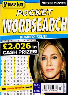 Puzzler Pocket Wordsearch Magazine Issue NO 514