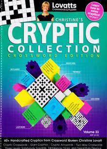 Cryptic Crossword Collect Magazine Issue NO 33 