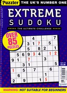 Extreme Sudoku Magazine NO 110 Order Online