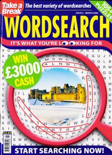 Take A Break Wordsearch Magazine Issue NO 2
