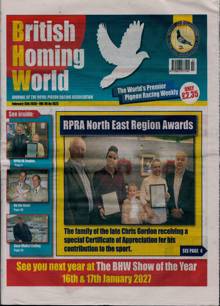 British Homing World Magazine NO 7823 Order Online