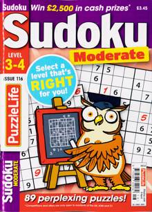 Puzzlelife Sudoku L 3 4 Magazine Issue NO 116 