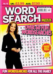 Wordsearch Puzzles Magazine NO 92 Order Online