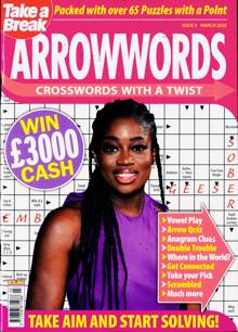 Take A Break Arrowwords Magazine Issue NO 3