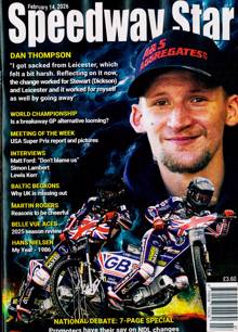Speedway Star Magazine Issue 14/02/2026
