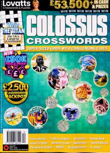 Lovatts Colossus Crossword Magazine NO 412 Order Online