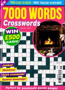 7000 Word Crosswords Magazine NO 58 Order Online