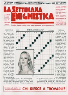 La Settimana Enigmistica Magazine Issue NO 4899