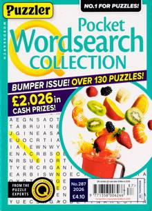 Puzzler Q Pock Wordsearch Magazine NO 287 Order Online