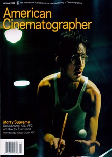 American Cinematographer Magazine JAN 26 Order Online
