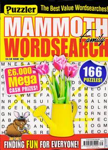 Puzz Mammoth Fam Wordsearch Magazine NO 139 Order Online