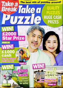 Take A Break Take A Puzzle Magazine Issue NO 3